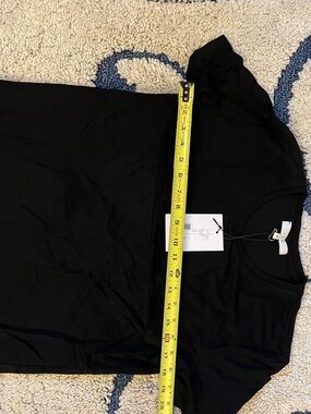 IRO Black Crewneck Short Sleeve Tee